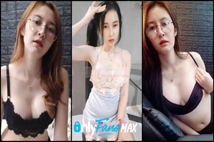 น้องมาย – คลิปหลุดน้องมายสาวแว่นไลฟ์สดกับคู่เทพ โดนจับเขี่ยหีติ้วหีสุดเสียว ร้องเสียวลั่นให้พี่ๆน้ำแตก