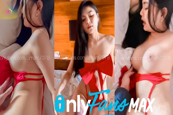 amam7078 – คลิปหลุด Onlyfans น้องแอมใส่ชุดสีแดงโดนจับตะแคงเย็ดเต็มแรง เสียวหีสุดๆ